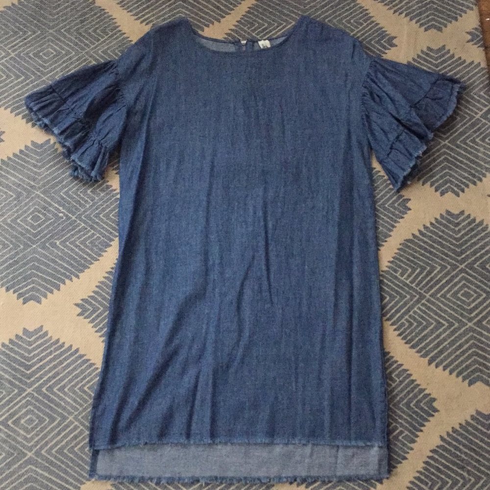 Denim Dress Blue Shift